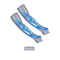 2 Pcs Athletic Biking Arm Sleeves Fitness Riding Running Sunscreen Arm Cuff Cool Basketball Biking Arm Pads Hand Warmers M