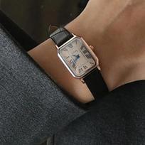 Laisvalaikio Retro Romėniško ciferblato Kvarciniai Laikrodžiai Moteriškas Stačiakampis Odinis Dirželis Laikrodis Madingas Moterims Reloj De Mujer