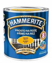 Hammerite Dažai nuo rūdžių 0,7l geltoni, blizgūs, antikoroziniai ir apsauginiai metalui
