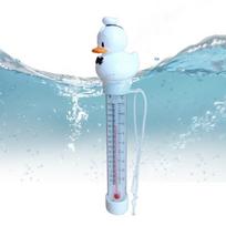 Pool Temperature Meter Floating Duck Water Temperature Gauge Easy Read Floating Measuring Device With String For Swimming Pool