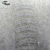 Automobile Caliper Sticker For New Bentley Flying Spur Continental GT Bentayga Letter Label Decorative Stickers Accessories