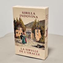 Sibilla Indovina pranašystės kortos, 10,5*6cm Vintažinis 52 kortų pranašysčių kaladė - Daugiakalbis Viktorijos stiliaus smėlis