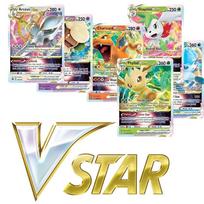 100 vnt. Pokemon kortelių Blizgančios VSTAR GX EX VMAX MEGA TAG TEAM Energija Treneris Charizard Pikachu Kolekcija Kovos kortelė F20 30PCS - VMAX