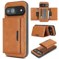 MagSafe Wireless Charging Magnetic Wallet Card Phone Case for Google Pixel 10 Pro XL 9 9A 8 8A Leather 2-in-1 Flip Stand Cover Pixel 9 Pro
