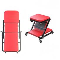 36 -40  Thickened Folding Car Repair Creeper and Work Stool Combo