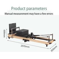 Pilates Rollaway Bed Fitness Equipment Yoga Studio Gym Pilates Reformer Machine Ladder Private Club Home Bodybuilding Exercise wooden