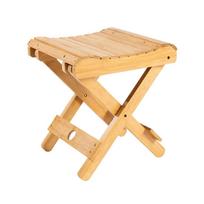 Multifunctional Log Color Folding Stool Foldable Design Square Shape Small Stool Lightweight Collapsible Chair Bathroom Shower
