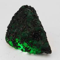267.30 Ct Natural Green Emerald Huge Rough Earth Mined CERTIFIED Loose Gemstone 46.6 mm approx. žalia