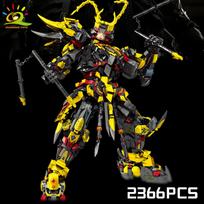 High-Quality Huiqibao High-Quality Black High-Quality Myth High-Quality Wukong Mechanical warrior Construction set High-Quality Building