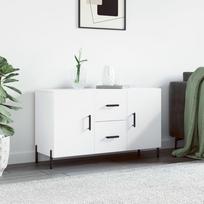 Vidaxl Komoda, Biała, 100X36X60 Cm, Materiał Drewnopochodny