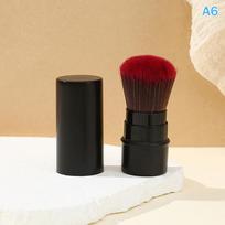 Retractable Blush Brush Loose Powder Setting Brush With Cover Portable Multi-Functional Face Makeup Tool Cosmetic Brush