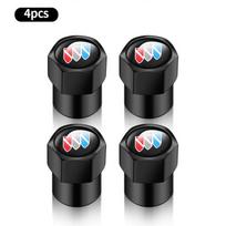 4PCS Car Tire Valve caps Emblem metal Cap Case for Buick Encore Envision GL6 GL8 New Lacrosse Excelle Regal Verano Accessories
