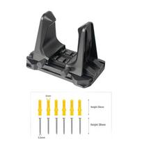 Adjustable Wall-Mount Bike Rack Clip for Road and Mountain Bikes