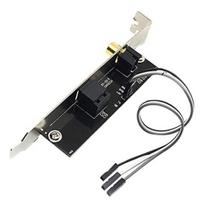 Ahvqevn 24-bit 192kHz Daughter Card SPDIF Optical and RCA Output Plate Cable Bracket Digital Audio Output for Gigabytes