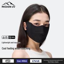 MISSION UV Ice Silk Full-Face Sun Protection Mask L
