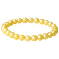 Collector's Grade Natural Raw Amber Bracelet 7-8mm