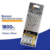 speed Road Bike Cycling Mountain Bike Bicycle Chains Bike Chains Bicycle Parts Bicycle Accessories silver-8 speed