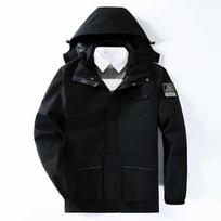 Men's and Women's 2022 Autumn/Winter Fleece-Lined 3-in-1 Jacket Set Large
