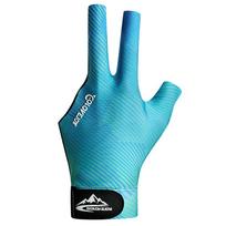 Billiard Gloves Open Finger Gloves Elastic 3 Finger Snooker Glove Anti-Slip Billiard Training Gloves for Men Women Left Hand