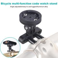 Bike Stopwatch Mount Holder Lightweight Bicycle Handlebar Code Rack Aluminum Alloy Bicycle Stopwatch Bracket for Outdoor Sports China Mainland