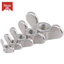 304 Stainless Steel Hand-Tightening Wing Nuts M12