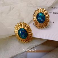 French Retro High-End Pearl Stud Earrings & Choker Necklace for Women