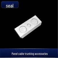 PVC Cable Management Trunking with End Cap