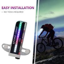 32LED Bike Spoke Light Colorful Safety Warning Flash Lamp Waterproof Easy Installation Disassembly for Night Cycling China Mainland