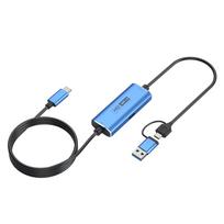 Capture Card 1080P 60FPS 4K60Hz USB-CA 4K Video Capture PD 100W Fast Charging Ultra Low Latency for Gaming, Streaming, Recording Compatible with