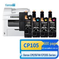 Tiansa Compatible 4-Color Toner Cartridge Set for Fuji Xerox Printers