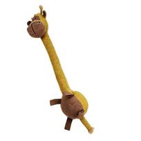 Bite-Resistant Squeaky Dog Toy Long Strip Pet Molar Toy Non-Toxic Giraffe Puppy Toy  Dog Supplies 22.05x3.94x4.33 in