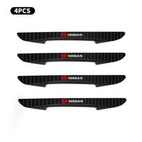 4Pcs Car Door Edge Anti-collision Protector Bar For Nissan Nismo X-trail Almera Qashqai Tiida Patrol Y62 Teana J32 Skyline V36