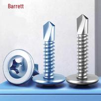Bairuite Large Flat Head Self-Drilling Tapping Screws