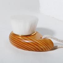 Wooden Handle Face Wash Brush Beech Handle Hemu Handle Wooden Manual Face Wash Brush naked brush