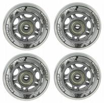 Nils Set Of 72 Mm Roller Skate Wheels + Abec-7 Bearings