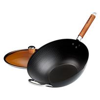 DUMIK Titanium Iron Non-Stick Wok