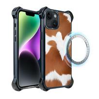 Etui Do Iphone 14 Plus Ibizu Dropguard Ultra Z Magsafe, Zew Natury, Alpejska Krowa