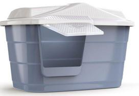 Georplast | Namuko formos tualetas Villa W | 57,5X38,5X37Cm - Pilkas/ Smėlio spalvos tualetas Villa