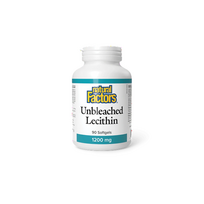 Natural Factors Unbleached Lecithin 1200 mg 90 softgels