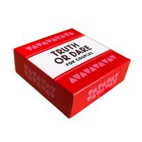 1Set Mini Small Size Truth or Dare poroms Kortų žaidimai Porų mėgėjams Stalo žaidimų tiekimas Įprasti žaidimai suaugusiems Seksas Taro 1box