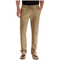 Men'S Pants Fashion Business Casual Loose Fitting Straight Pants M chaki