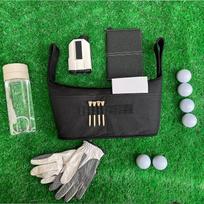 Golf Cart Bag Carrier Lightweight Back Zipper Pocket Pouch Sports Opened Wear Resistant Carry