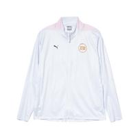 Puma X Honor Of Kings Collaboration Kpl Color Block Simple Logo Stand Collar Long Sleeve Jacket Unisex Jacket Gray 605764-10 S