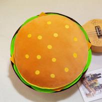 Burgerio dekoratyvinė pagalvė lėlė pica pliušinis žaislas bulvytės lėlė lovai miego lėlė vaikų gimtadienio dovana 30cm