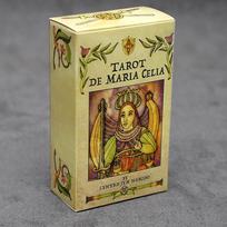 Tarot de Maria Celia baraja completa estilo clásico ilustraciones detalladas por Lynyrd Jym Narciso ideal para coleccionistas le šviesiai pilka spalva