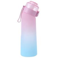 650ml Flavored Water Bottle Sports Alr Up Drinking Bottle 7/18 Fruit Fragrance Pods Water Cup Outdoor Sports Drink Water Bottle 650ML