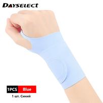 Adjustable Air Wrist Support Strap For Men Women Pain Relief Workout Fitness Slim Wrist Wrap Arthritis Support mėlyna