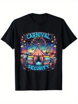 Top Pick Mens Carnival Security Tent  Ferris Wheel TShirt S
