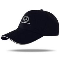 Hot Car Sticker Men Women Baseball Cap Car Logo Summer Sports Hat for Mercedes Benz AMG W203 W204 W205 W210 W211 W212 W221 W222