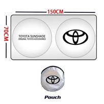 2026 New For Toyota Car Windshield Sunshade Cover Sun Visor UV Protector Accessories For Toyota Corolla Camry rav4 Yaris hilux p
